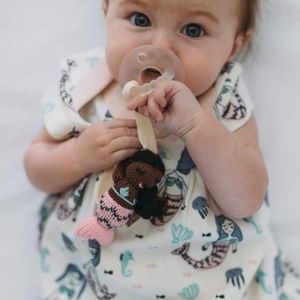 Olivia the mermaid pacifier holder